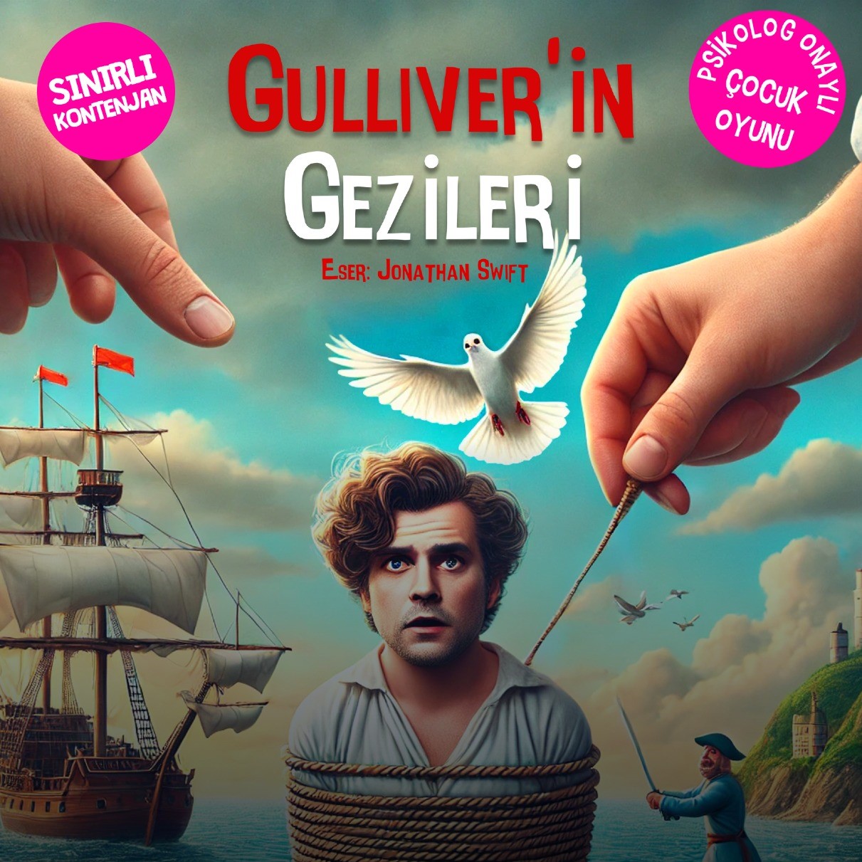 28 Kasım Gulliver'in Gezileri Çocuk Tiyatrosu